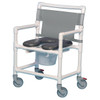 Ipu Soft Seat 400 Lb. Wide Commode/Shower Chair