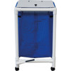 Mjm Echo Jumbo Single Hamper With Mesh Bag And Foot Pedal - Royal Blue