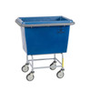 R&B Wire Elevated Poly Bumper Truck - 6 Bushel - Blue