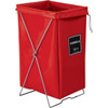 Royal Basket Trucks Towel Hamper Bag, Red, Stand Not Included