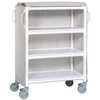 Ipu 3 Shelf Medium Linen Cart In Linen