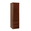Medacure Wardrobe 1 Door/2 Drawer In Cherry