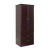 Medacure Wardrobe 2 Door/2 Drawer In Mahogany