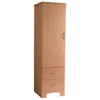 Oslo 1 Door, 2 Drawer Wardrobe Okahoma Oak