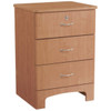 Oslo 3-Drawer Bedside Cabinet Oklahoma Oak