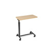 Medacure Over Bed Table With H-Base Wood Top Maple
