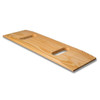 DMI Patient Transfer Board, Heavy-Duty Wood, Holds Up To 440 Pounds, 24"X8"X1"