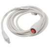 Crest Healthcare 15 Ft Simplex Tektone Wescom 8-Pin Plug Econocall Call (White)