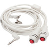 Crest Healthcare Nurse Call Cord Duracall 1/4" Phono Plug 10' Double
