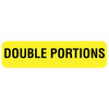 Rrd Double Portions Nutrition Communication Labels 1-1/4"X5/16"