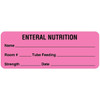 Rrd Enteral Feeding Labels 3"X1-1/8"