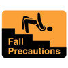 Rrd Fall Risk Label 2-3/8" X 1-3/4"
