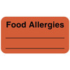 Rrd Food Allergy Labels 1-5/8"X7/8"