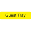 Rrd Guest Tray Nutrition Communication Labels 1-1/4" X 5/16"