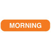 Rrd Morning Medication Instruction Label 1-5/8" X 3/8"