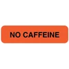 Rrd No Caffeine Nutrition Communication Labels 1-1/4" X 5/16"