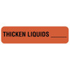 Rrd Thicken Liquids Nutrition Communication Labels 1-1/4" X 5/16"
