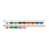 Omnimed Preprinted Poly Divider Set Top Open 7 Hole 14 Tabs