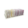 Omnimed Table Top Storage Rack 16 Chart Capacity Beige