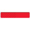Rrd Uniflag30 1" X 3/16" Red Package Of 900