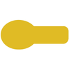 Rrd Unimark Flag 3/4" X 5/16" Gold Package Of 520
