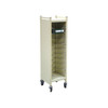 Omnimed Standard Horizontal Cabinet Rack 10 Chart Capacity Beige