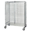 Quantum Storage Systems 4-Wire Security Unit Chrome 24w X 60l X 69h Inch - Chrome