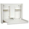 Omnimed Off-White Manual Assist Mini Wall Desk