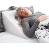 DMI 12 In. Bed Wedge Pillow, 24 X 24 In., High-Density Foam Incline, White