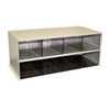 Omnimed Adapticab Storage Solution 8 Large Acrylic Drawers Beige Cabinet