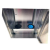 Omnimed Pass-Thru Cabinet Privacy Shield For Cabinets 181785/181786, Stainless