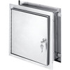 Omnimed Pass-Thru Cabinet,12x11-1/2x6, Key Lock, Stainless