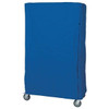 Quantum Storage Systems Cart Cover 400 Denier Blue Nylon Zipper Closure 18wx36lx74h Inch