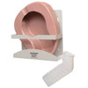 Bowman Dispensers Bedpan/Urinal Dispenser Quartz Beige Powder-Coated Aluminum