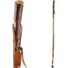 Brazos 48" Free Form Hawthorn Wood Walking Stick Hiking/Trekking Pole, USA Made