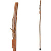 Brazos 55" Trekking Pole/Hiking Stick, Lightweight Wood, USA Made, Hickory
