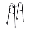 Medacure Adjustable Paddle Walker W/5" Wheels - 400 Lb. Weight Cap. - Black