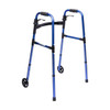Medacure Lightweight Adult Paddle Walker With 5" Wheels - Blue