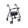 Medacure Steel Rollator With 6" Wheels - Black