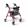 Medline Industries Posh Pink Zebra Rollator