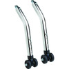 Rear Anti-Tippers Pushbutton-Style With Rollers, Package Of 2