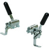 Clamp-On Style Wheel Locks, Fits Fixed Armrest Wheelchairs, Package Of 2