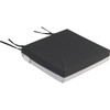 Premier One Foam Seat Cushion With Ties, Removable Cover, 18"X16"X3"