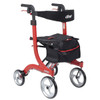 Drive Medical Design Nitro Rollator, Tall, Red Frame