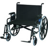 Gendron Regency XL Bariatric Wheelchair 28"X18" Full Length Swing Away Footrests