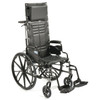 Invacare Sx5 Reclining Wheelchair 18"X16" Desk Length Swing Away Footrests Composite