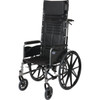 Invacare Sx5 Reclining Wheelchair, 20 X 16", Desk Length