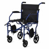 Medline Industries Ultralight Transport Chairs, Black