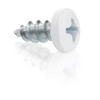 Amerimax White Steel Gutter Sheet Metal Screws (20-Pack)