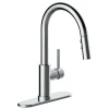 Seasons Westwind Single-Handle Pull Down Kitchen Faucet, Chrome